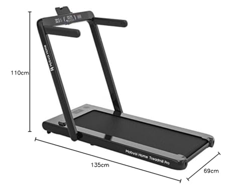 Mobvoi Cinta de Correr Ultra para el hogar 3 en 1 con Plataforma para Caminar con inclinación del 6% para la Oficina en casa, 2,5 HP Soporte para Cinta de Correr para Caminar 12 km/h, 120 kg